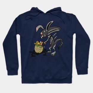 Alien easter bunny Hoodie